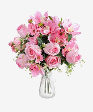 Bundles Silk Artificial Peonies Flowers Faux