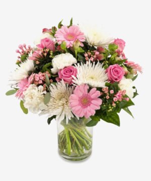 External Happiness Sweetly Blushing Bouquet